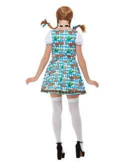 Smiffys Déguisement Oktoberfest, Femme, Bleu (robe) -WIDMANN Soldes deguisement oktoberfest femme bleu robe 2