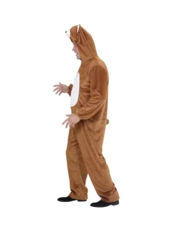 WIDMANN Déguisement Ours Brun, Adulte (combinaison à Capuche Et Masque) -WIDMANN Soldes deguisement ours brun adulte combinaison a capuche et masque 2