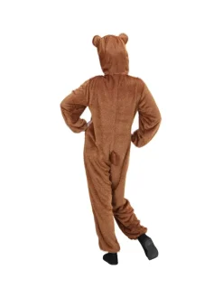 WIDMANN Déguisement Ours Brun, Adulte (combinaison à Capuche Et Masque) -WIDMANN Soldes deguisement ours brun adulte combinaison a capuche et masque 3