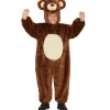 WIDMANN Déguisement Ours En Peluche 1- 5 Ans (combinaison à Capuche Et Masque)