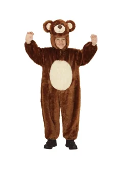 WIDMANN Déguisement Ours En Peluche 1- 5 Ans (combinaison à Capuche Et Masque)