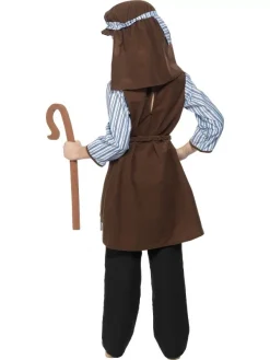 Smiffys Déguisement Petit Berger Enfant (robe, Coiffe Et Baton) -WIDMANN Soldes deguisement petit berger enfant robe coiffe et baton 2