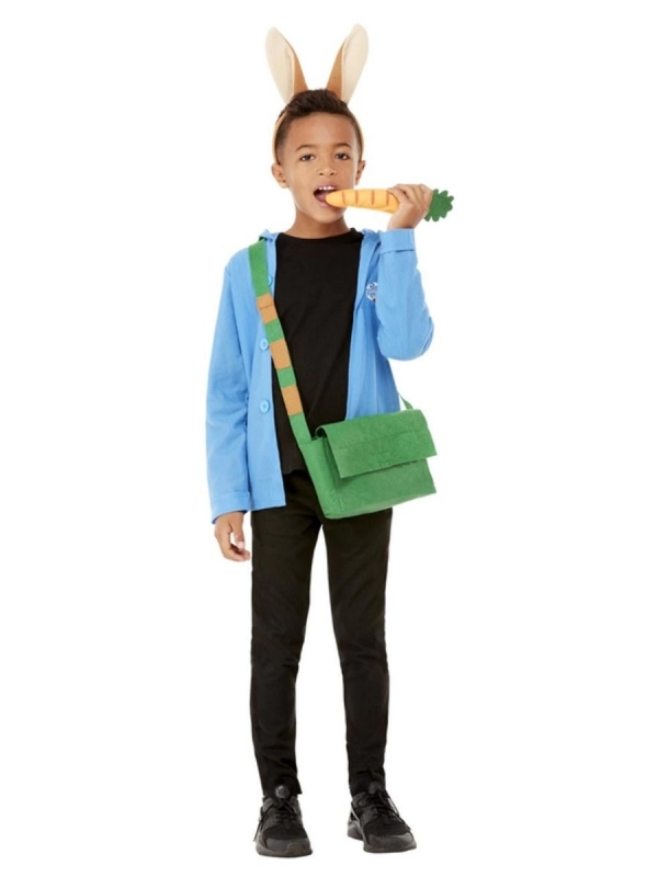 Smiffys Déguisement Pierre Le Lapin™ (veste, Oreilles, Sac & Carotte) 1 Smiffys Déguisement Pierre Le Lapin™ (veste, Oreilles, Sac & Carotte)