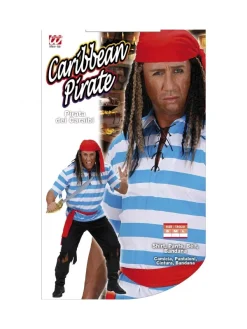 WIDMANN Déguisement Pirate Des Caraïbes Homme (chemise, Pantalon, Ceinture, Bandana) -WIDMANN Soldes deguisement pirate des caraibes homme chemise pantalon ceinture bandana 4