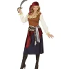 WIDMANN Déguisement Pirate Femme, Boucanière Des Caraïbes (robe, Bandeau, Ceinture, Bandana)