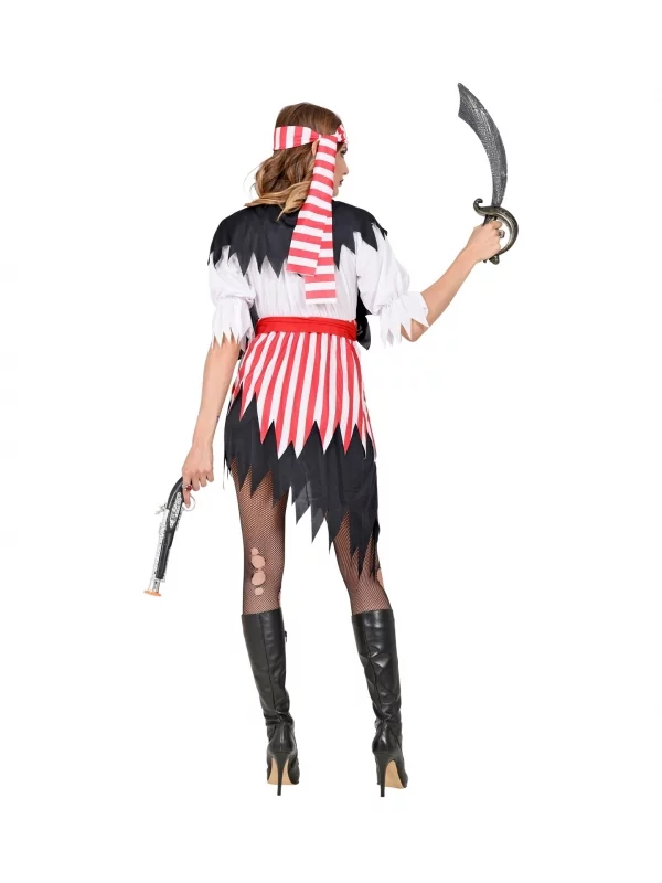 WIDMANN Déguisement Pirate Femme Du S Au XXL (robe, Ceinture, Bandeau) 2 WIDMANN Déguisement Pirate Femme Du S Au XXL (robe, Ceinture, Bandeau) – Image 2