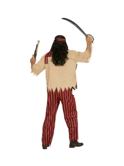 WIDMANN Déguisement Pirate Homme (chemise Avec Veston Et Ceinture, Pantalon, Bandeau) 7 WIDMANN Déguisement Pirate Homme (chemise Avec Veston Et Ceinture, Pantalon, Bandeau) -WIDMANN Soldes deguisement pirate homme chemise avec veston et ceinture pantalon bandeau 2