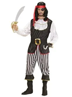 WIDMANN Déguisement Pirate Homme Complet Du S Au XL