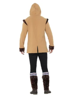 Smiffys Déguisement Polaire Homme, Marron, Avec Jambières -WIDMANN Soldes deguisement polaire homme marron avec jambieres 1