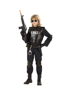 WIDMANN Déguisement Policier, Agent S.W.A.T. Garçon -WIDMANN Soldes deguisement policier agent swat garcon 1