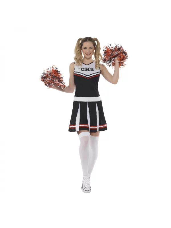 Smiffys Déguisement Pom-pom Girl ( Robe Et Pom-pom) 1 Smiffys Déguisement Pom-pom Girl ( Robe Et Pom-pom)