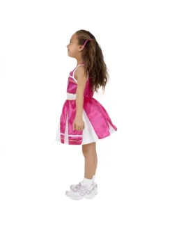 Smiffys Déguisement Pom-pom Girl Rose, Fille (robe Et Pom Pom) -WIDMANN Soldes deguisement pom pom girl rose fille robe et pom pom 2