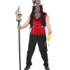 WIDMANN Déguisement Prêtre Vaudou Homme (veste, Pantalon, Chapeau)