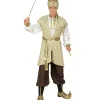 WIDMANN Déguisement Prince Perse Homme (chemise, Gilet Brocart, Pantalon, Ceinture, Couvre Chaussures, Turban)