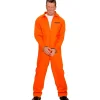 WIDMANN Déguisement Prisonnier USA Orange, Homme (costume, Menottes)