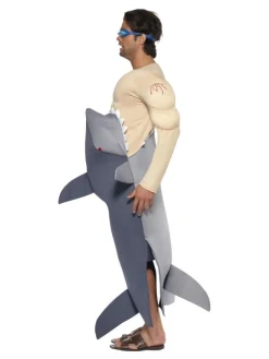 Smiffys Déguisement Requin Qui Mange Un Homme (combinaison, Lunettes) 5 Smiffys Déguisement Requin Qui Mange Un Homme (combinaison, Lunettes) -WIDMANN Soldes deguisement requin qui mange un homme combinaison lunettes 2