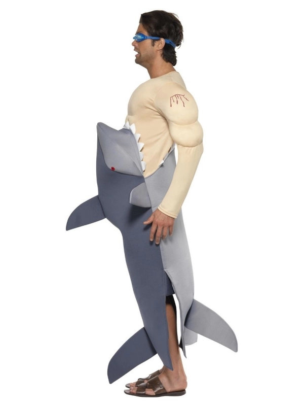 Smiffys Déguisement Requin Qui Mange Un Homme (combinaison, Lunettes) 3 Smiffys Déguisement Requin Qui Mange Un Homme (combinaison, Lunettes) – Image 3