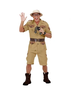 WIDMANN Déguisement Safari Jungle Homme (chemise, Shorts, Ceinture) -WIDMANN Soldes deguisement safari jungle homme chemise shorts ceinture 2