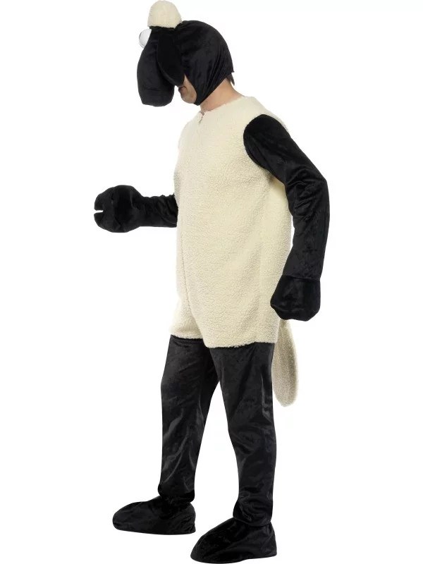 Smiffys Déguisement Shaun Le Mouton Noir Et Crème 2 Smiffys Déguisement Shaun Le Mouton Noir Et Crème – Image 2