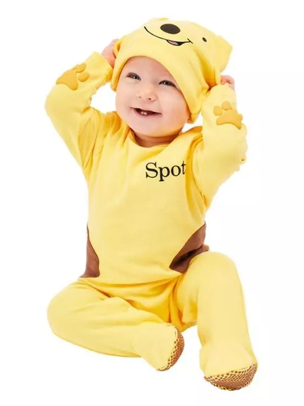 Smiffys Déguisement Spot Le Chien Pour Bébé (grenouillère Et Bonnet) 1 Smiffys Déguisement Spot Le Chien Pour Bébé (grenouillère Et Bonnet)