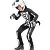 WIDMANN Déguisement Squelette T-rex Enfant (costume Avec Capuche/masque)