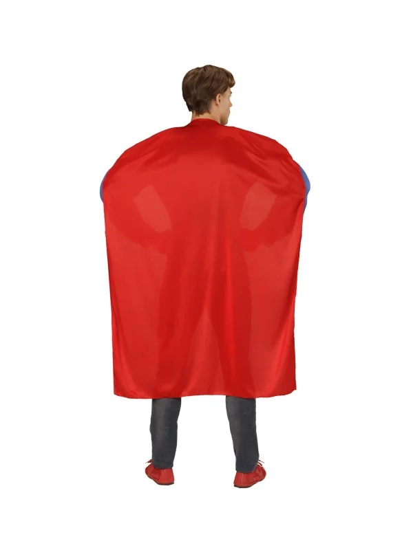 WIDMANN Déguisement Super Héros Musclé Homme (chemise Muscles, Cape) 5 WIDMANN Déguisement Super Héros Musclé Homme (chemise Muscles, Cape) – Image 5