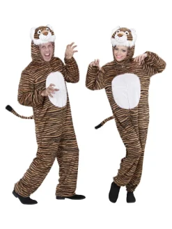 WIDMANN Déguisement Tigre, Adulte Marron Et Noir