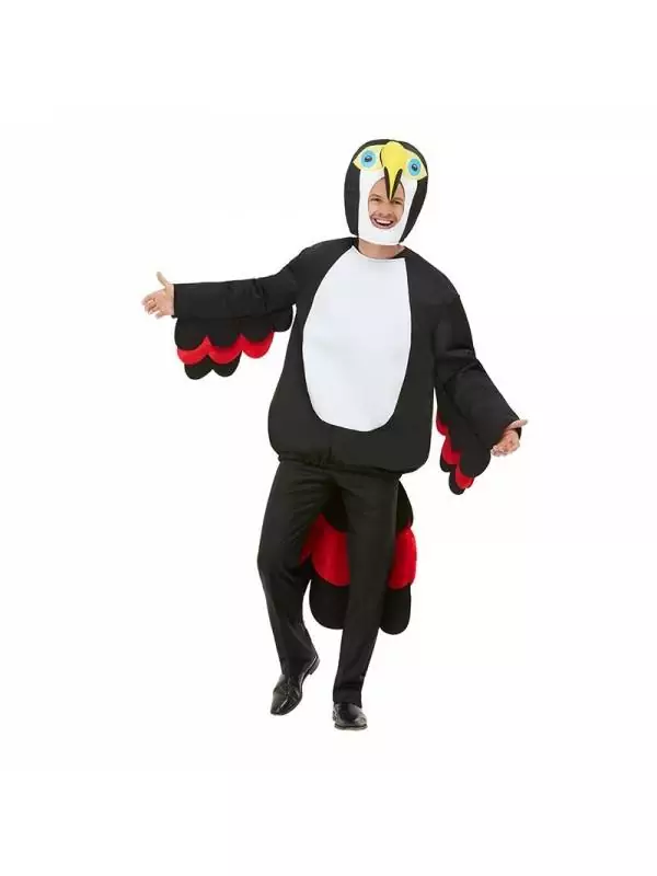 Smiffys Déguisement Toucan Oiseau De Paradis Homme 2 Smiffys Déguisement Toucan Oiseau De Paradis Homme – Image 2