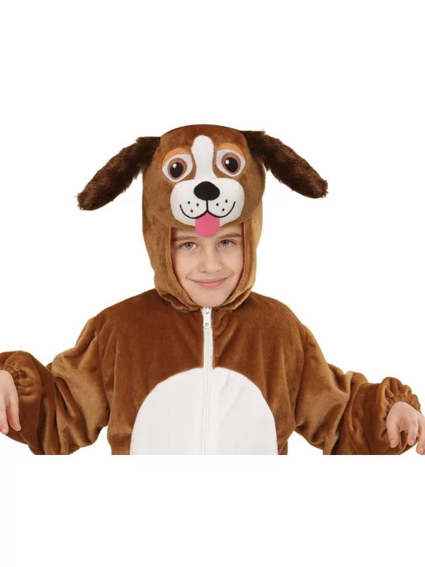 WIDMANN Déguisement Veste Peluche à Capuche Avec Tête De Chiot 2 WIDMANN Déguisement Veste Peluche à Capuche Avec Tête De Chiot – Image 2