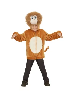 WIDMANN Déguisement Veste Peluche à Capuche Avec Tête De Singe