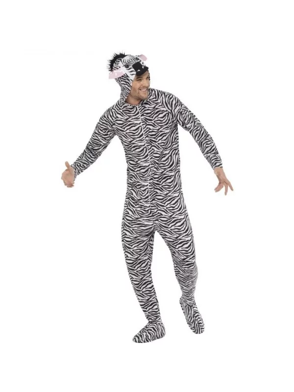 Smiffys Déguisement Zèbre Adulte 2 Smiffys Déguisement Zèbre Adulte – Image 2