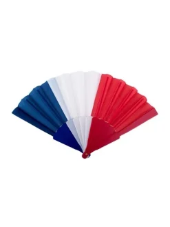 ESPA - Funny Fashion Eventail Bleu, Blanc, Rouge - France