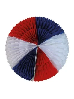ESPA - Funny Fashion Globe Bleu, Blanc, Rouge - 30cm - France 5 ESPA - Funny Fashion Globe Bleu, Blanc, Rouge - 30cm - France -WIDMANN Soldes globe bleu blanc rouge 30cm france 2