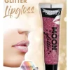 Smiffys Gloss Holographique Rose Foncé Moon Glitter - 15 Ml