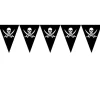 ESPA - Funny Fashion Guirlande Pirate (10 Drapeaux Squelette De 5m)
