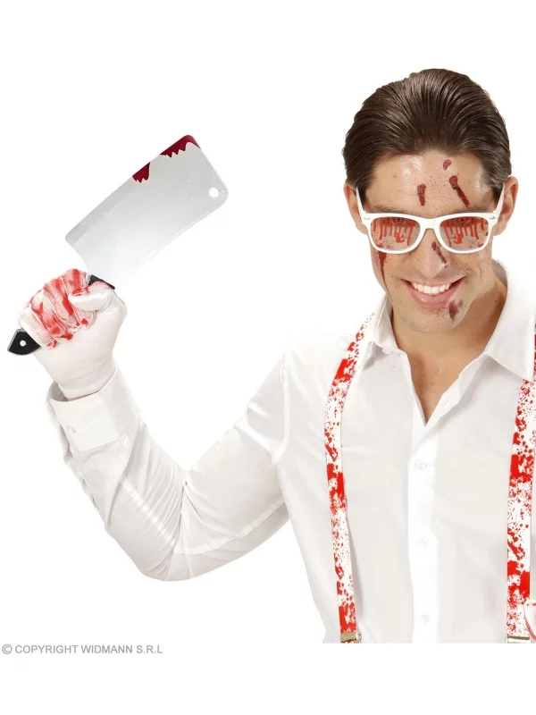 WIDMANN Hache De Boucher Ensanglanté Pour Halloween 2 WIDMANN Hache De Boucher Ensanglanté Pour Halloween – Image 2