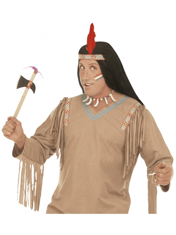 WIDMANN Hache Indienne Avec Plumes 2 WIDMANN Hache Indienne Avec Plumes – Image 2