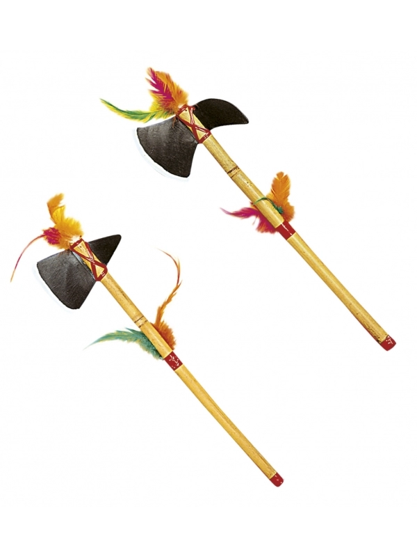 WIDMANN Hache Indienne Avec Plumes 1 WIDMANN Hache Indienne Avec Plumes