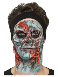 Smiffys Kit De Latex Liquide Zombie, Multicolore (4 Pots De Maquillage, 4 Applicateurs Et 4 éponge) -WIDMANN Soldes kit de latex liquide zombie multicolore 4 pots de maquillage 4 applicateurs et 4 eponge 9