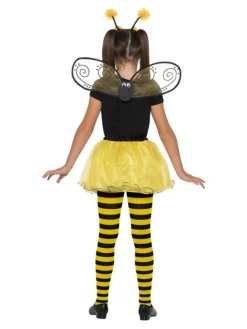Smiffys Kit Enfant Bourdon Noir Et Jaune (tutu, Ailes Et Serre-tête) -WIDMANN Soldes kit enfant bourdon noir et jaune tutu ailes et serre tete 2