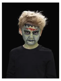 Smiffys Kit Maquillage Halloween 8 Couleurs Avec éponge Et Applicateur -WIDMANN Soldes kit maquillage halloween 8 couleurs avec eponge et applicateur 7