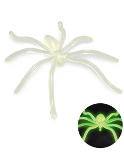 WIDMANN Lot De 42 Araignées Phosphorescentes Pour Halloween