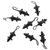 ESPA - Funny Fashion Lot De 8 Souris Noires En Plastique