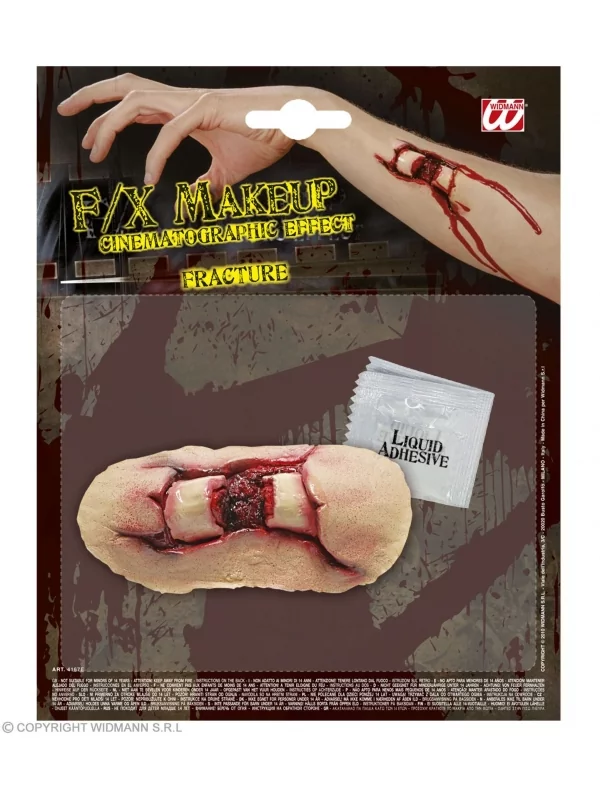 WIDMANN Maquillage Effets Spéciaux - Fracture Ouverte Avec Colle Professionnelle 2 WIDMANN Maquillage Effets Spéciaux - Fracture Ouverte Avec Colle Professionnelle – Image 2