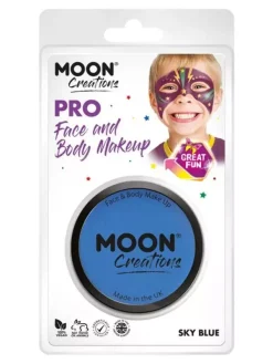 Smiffys Maquillage Pro Visage Bleu Ciel - Cosmic Moon 4 Smiffys Maquillage Pro Visage Bleu Ciel - Cosmic Moon -WIDMANN Soldes maquillage pro visage bleu ciel cosmic moon 1