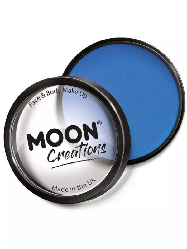 Smiffys Maquillage Pro Visage Bleu Ciel - Cosmic Moon 1 Smiffys Maquillage Pro Visage Bleu Ciel - Cosmic Moon