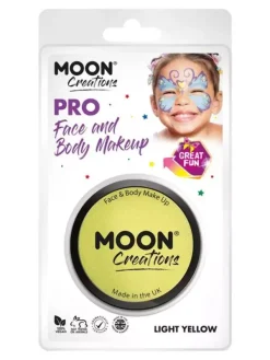 Smiffys Maquillage Pro Visage Jaune - Cosmic Moon -WIDMANN Soldes maquillage pro visage jaune cosmic moon 2