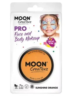 Smiffys Maquillage Pro Visage Orange - Cosmic Moon -WIDMANN Soldes maquillage pro visage orange cosmic moon 1