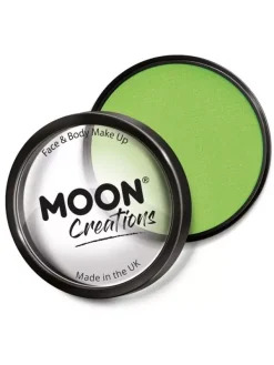 Smiffys Maquillage Pro Visage Vert Clair - Cosmic Moon