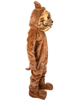 ESPA - Funny Fashion Mascotte Bulldog Marron Adulte Avec Accessoires -WIDMANN Soldes mascotte bulldog marron adulte avec accessoires 2